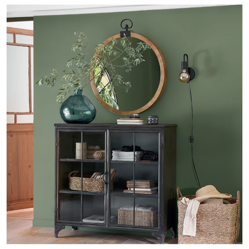 Lampă de perete Atmosphera KELI 1xE27/40W/230V negru