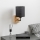Lampă de perete Brilagi NUBILA WOOD 1xE27/25W/230V stejar/negru