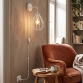 Lampă de perete BRYLANT 1xE27/60W/230V albă
