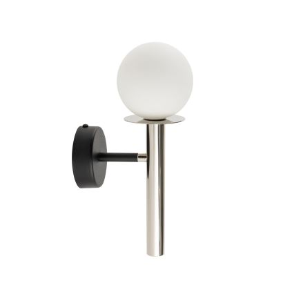 Lampă de perete DAISY 1xG9/12W/230V crom lucios/negru/alb