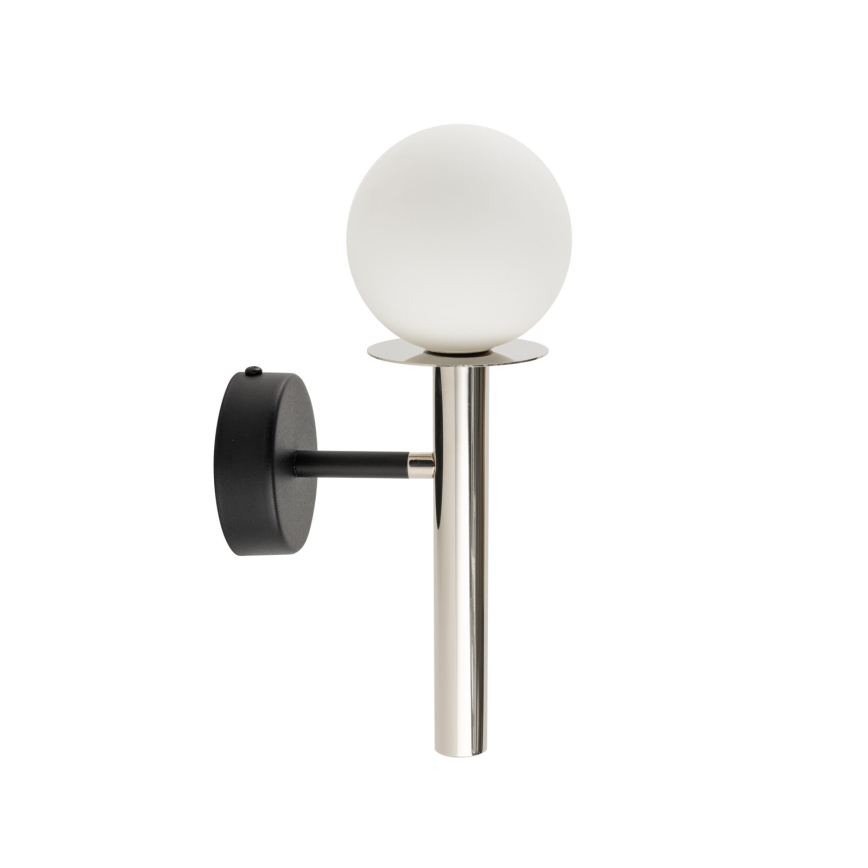 Lampă de perete DAISY 1xG9/12W/230V crom lucios/negru/alb