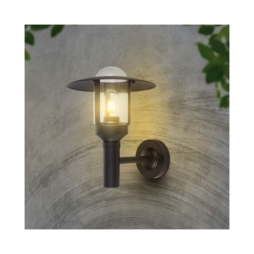 Lampă de perete de exterior 1xE27/60W/230V IP44 negru