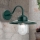 Lampă de perete de exterior EDWARD 1xE27/60W/230V IP44 verde