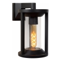 Lampă de perete de exterior Lucide 15803/01/30 CADIX 1xE27/15W/230V IP65 negru