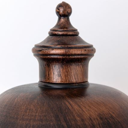 Lampă de perete de exterior KENZO 1xE27/100W/230V IP44 bronz/patină