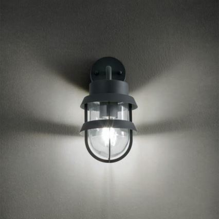 Lampă de perete de exterior Redo 9498 CLAUT 1xE27/42W/230V IP65 antracit