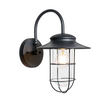 Lampă de perete de exterior Zuma Line 1xE27/60W/230V IP44 negru