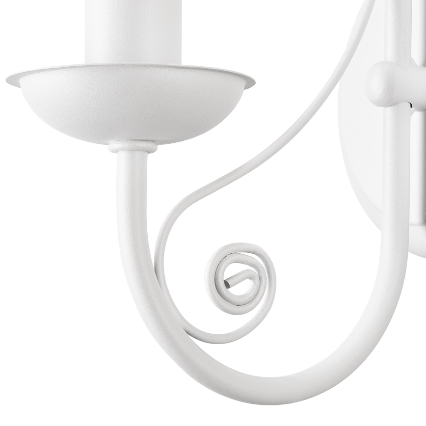 Lampă de perete DONATO 1xE14/40W/230V alb