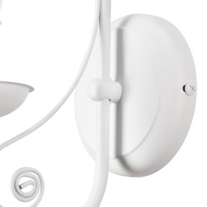 Lampă de perete DONATO 1xE14/40W/230V alb