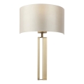 Lampă de perete Endon 95452, 1xE27/10W/230V, bej/auriu