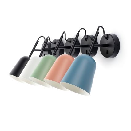 Lampă de perete FARO 28258 STUDIO 1xE14/8W/230V alb/negru