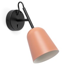 Lampă de perete FARO 28275 STUDIO 1xE14/8W/230V roz/negru