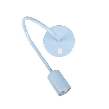 Lampă de perete flexibilă OXFORD, 1xE27/15W/230V, albastră