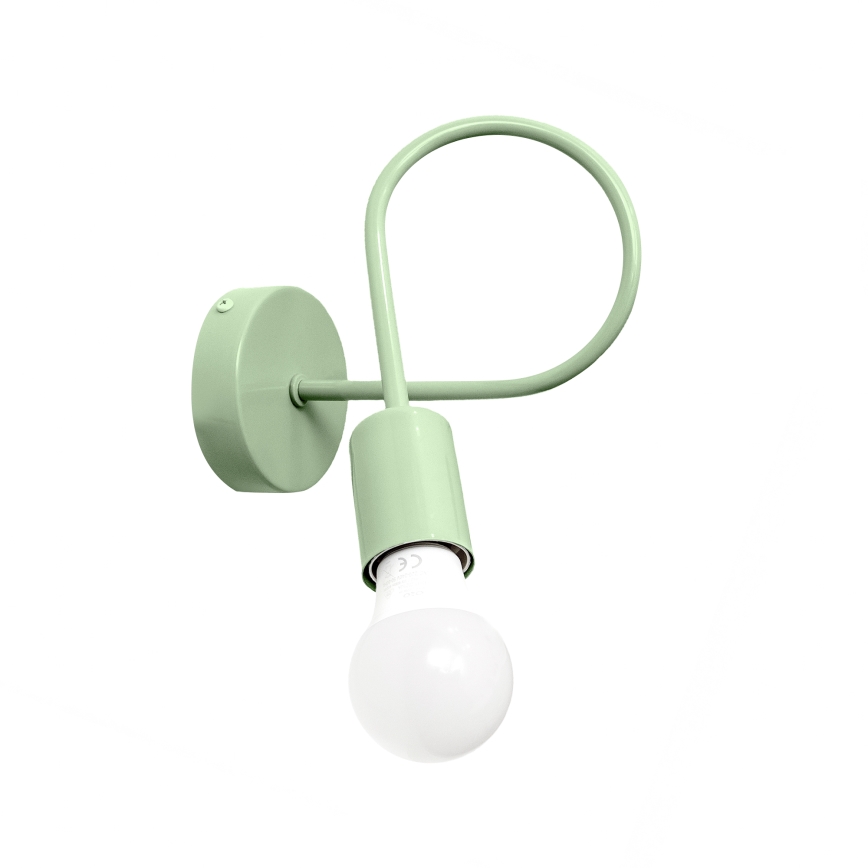 Lampă de perete flexibilă OXFORD 1xE27/15W/230V verde