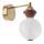 Lampa de perete FLORES LED/7W/230V auriu/maro