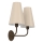 Lampă de perete GRENADA, 2x E14, 15W, 230V, bej