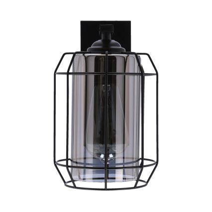 Lampă de perete JONERA 1xE27/40W/230V negru