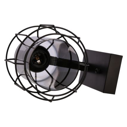 Lampă de perete JONERA 1xE27/40W/230V negru