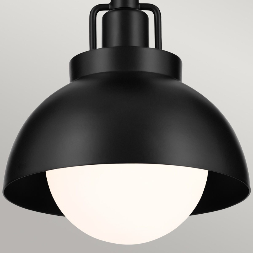 Lampă de perete Kichler NIVA 1xE27/40W/230V negru