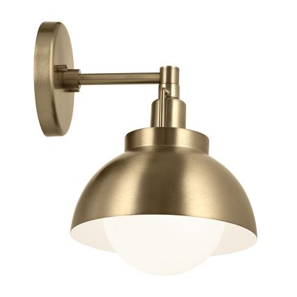 Lampă de perete Kichler NIVA 1xE27/40W/230V alamă