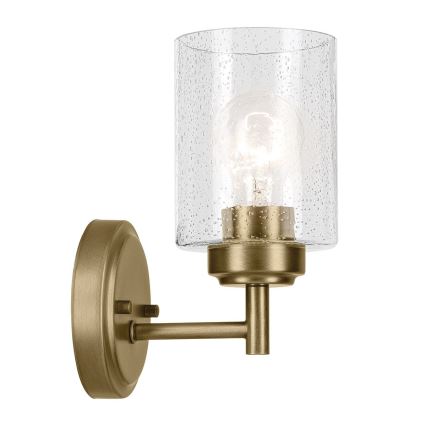 Lampă de perete Kichler WINSLOW 1xE27/60W/230V alamă