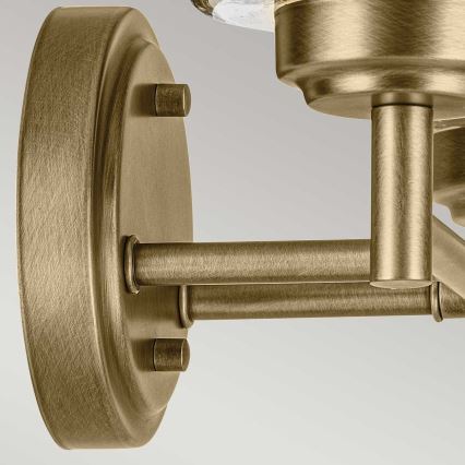 Lampă de perete Kichler WINSLOW 2xE27/60W/230V alamă