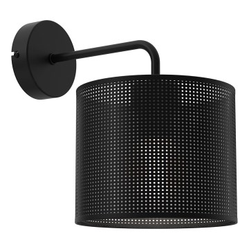 Lampă de perete LOFT SHADE 1xE27/60W/230V neagră