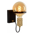 Lampă de perete Lucide 30271/01/30 OTTELIEN 1xE27/60W/230V negru