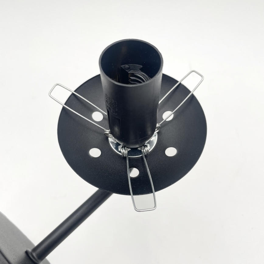 Lampă de perete MALIVA 1xE14/15W/230V, negru/alb - Brilagi