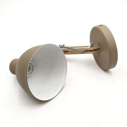 Lampă de perete MARCELLO, 1xE27/15W/230V, bej