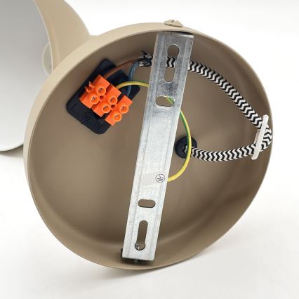 Lampă de perete MARCELLO, 1xE27/15W/230V, bej