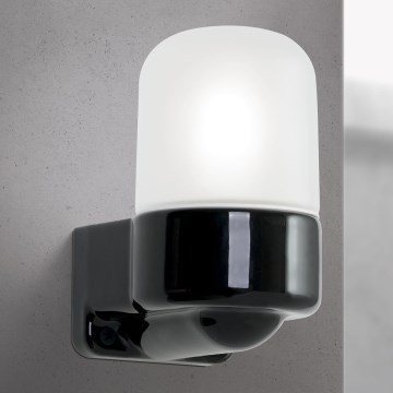 Lampă de perete OSTIA 1xE27/40W/230V, neagră