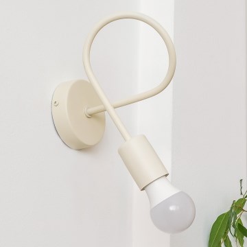 Lampă de perete OXFORD 1xE27/15W/230V crem