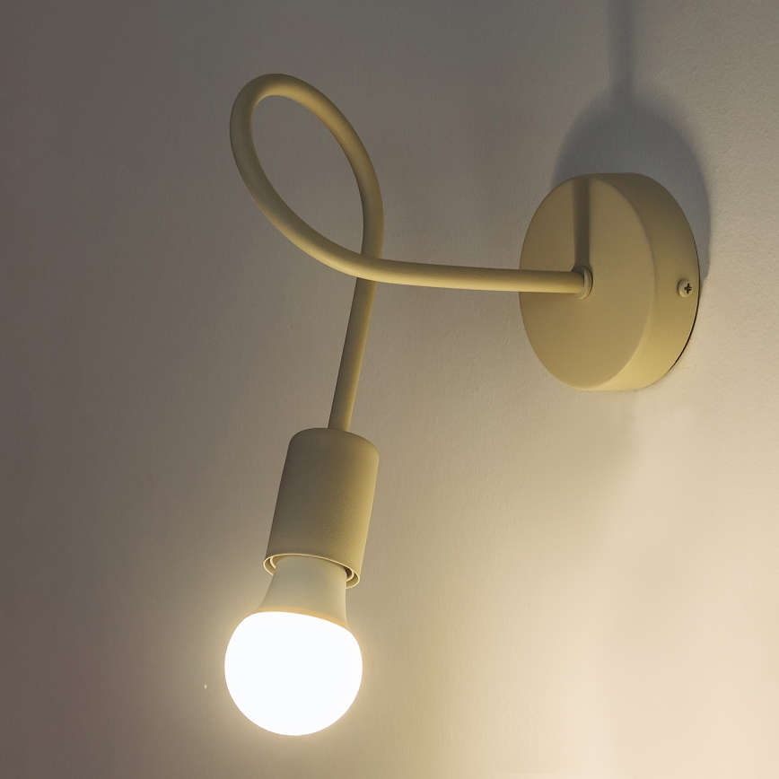 Lampă de perete OXFORD 1xE27/15W/230V crem