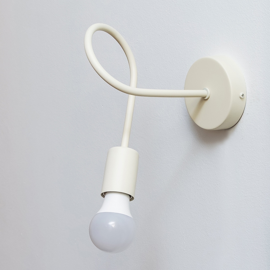 Lampă de perete OXFORD 1xE27/15W/230V crem
