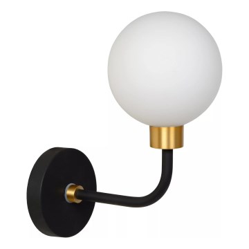 Lampă de perete pentru baie Lucide 30265/01/30 BEREND 1xG9/33W/230V IP44 negru