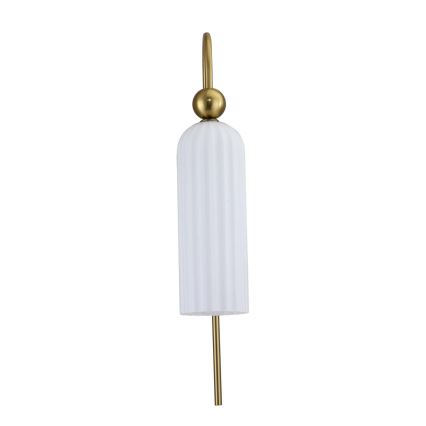 Lampă de perete PIEGA 1xE14/40W/230V alamă/albă