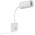Lampă de perete PUNTO cu USB 1xGU10/9W/230V albă