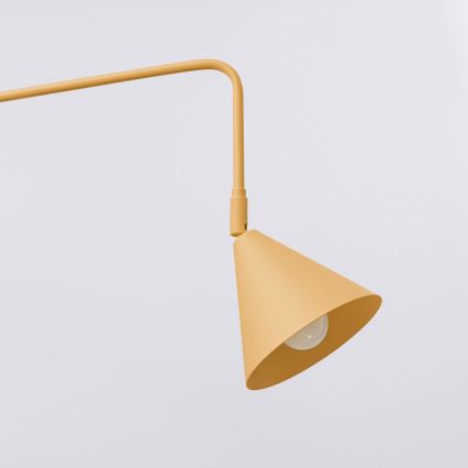 Lampă de perete NOX 1xE14/10W/230V auriu