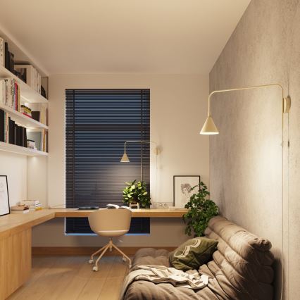 Lampă de perete NOX 1xE14/10W/230V crem