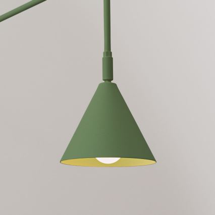 Lampă de perete NOX 1xE14/10W/230V verde