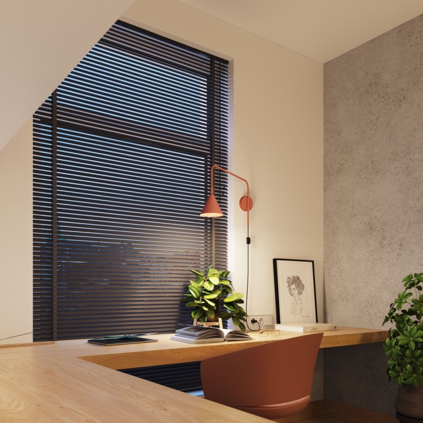 Lampă de perete NOX 1xE14/10W/230V portocaliu