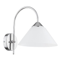 Lampă de perete TAPER 1xE27/15W/230V crom lucios
