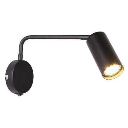 Lampă de perete TINA 1xGU10/15W/230V neagră