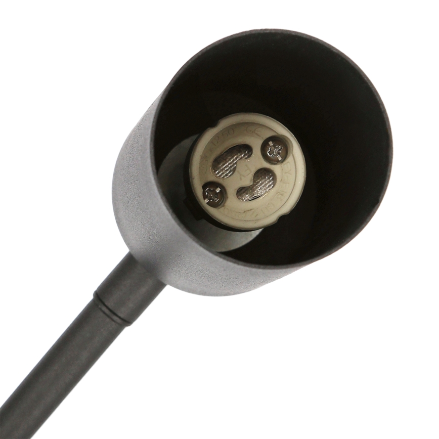 Lampă de perete TINA 1xGU10/15W/230V neagră