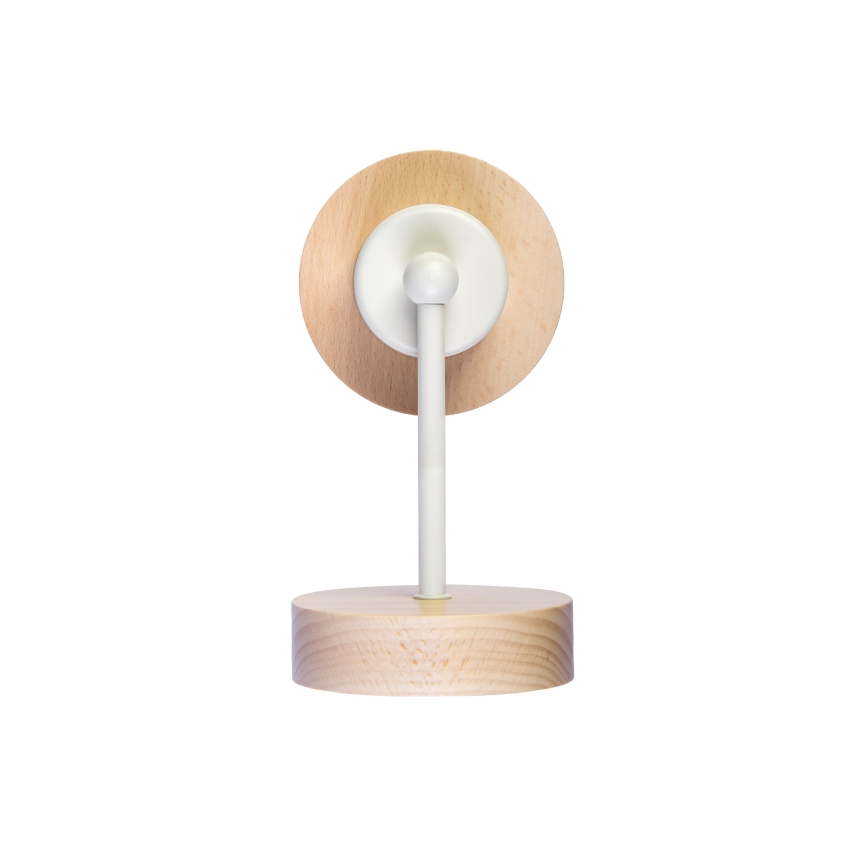 Lampă de perete WOODNEST 1xE27/15W/230V pin/crem