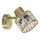 Lampă de perete ZAHARA 1xE27/10W/230V, aurie