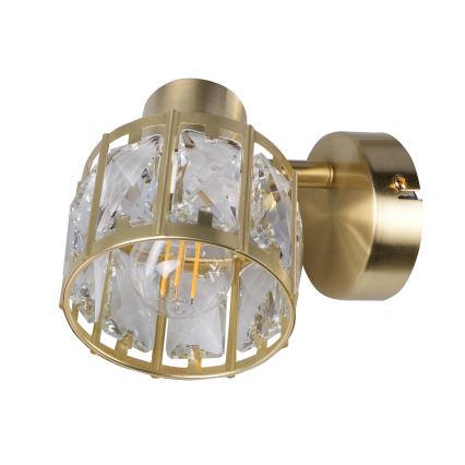 Lampă de perete ZAHARA 1xE27/10W/230V, aurie