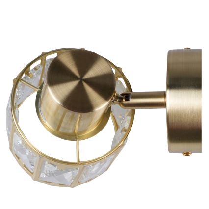 Lampă de perete ZAHARA 1xE27/10W/230V, aurie