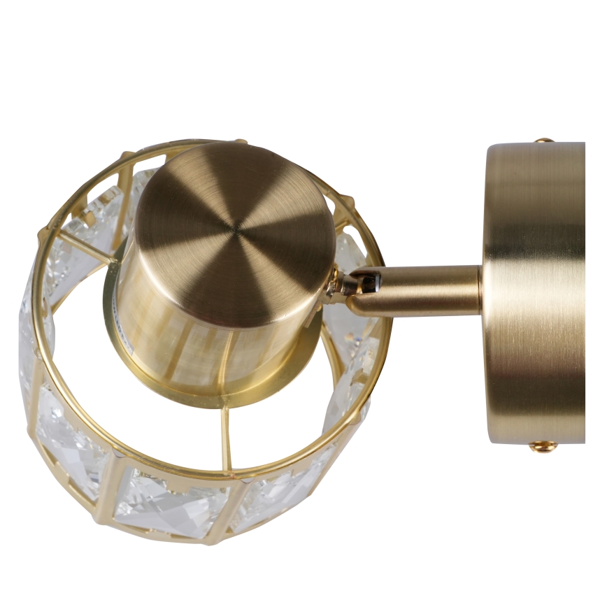Lampă de perete ZAHARA 1xE27/10W/230V, aurie